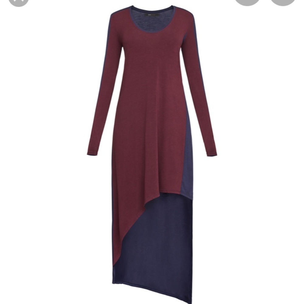 BCBGMaxAzria asymmetrical high low dress